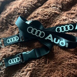 Audi Black & White Lanyard Set (2)